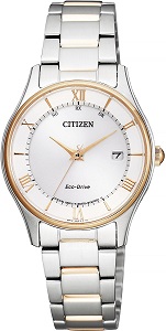 CITIZEN Eco-drive radio wave watch thin type pair model ES0002-57A