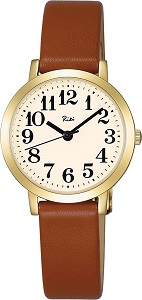 SEIKO watch RIKIWATANABE  (calf) AKQK 411 ladies'